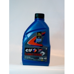 Масло п\синтет.elf TURBO DIESEL 10W40 1л.